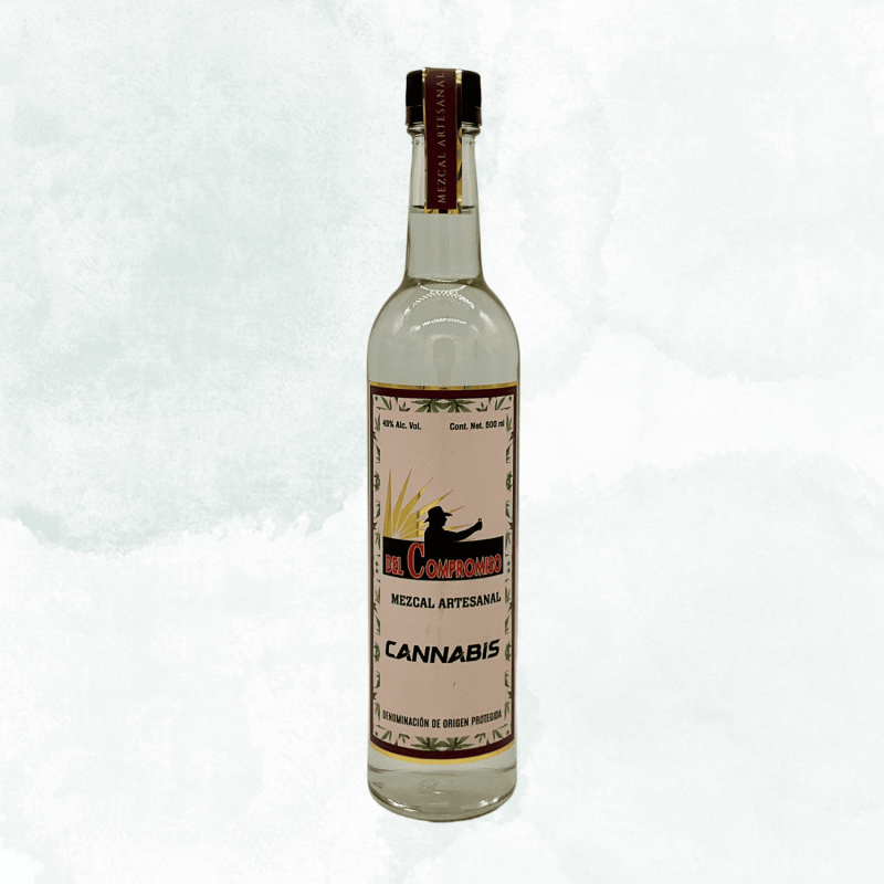 Mezcal Del Compromiso Con Cannabis 500ml