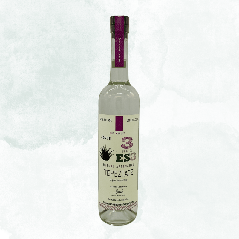 Mezcal 3 Para El ES3 Tepeztate 750ml