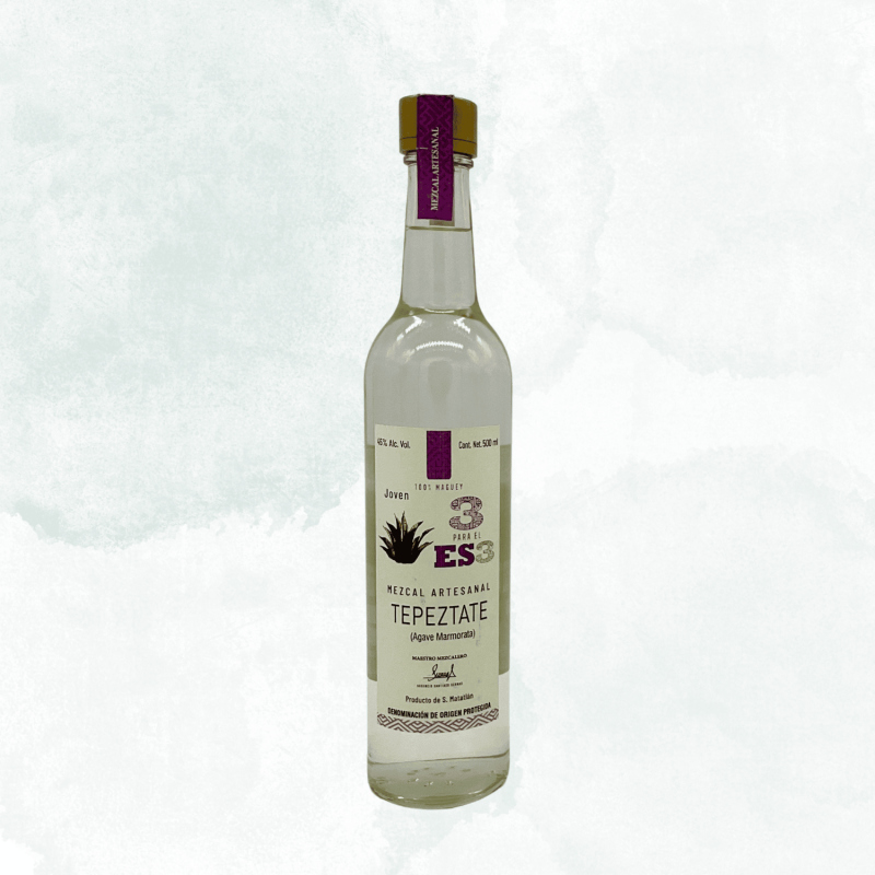 Mezcal 3 Para El ES3 Tepeztate 500ml